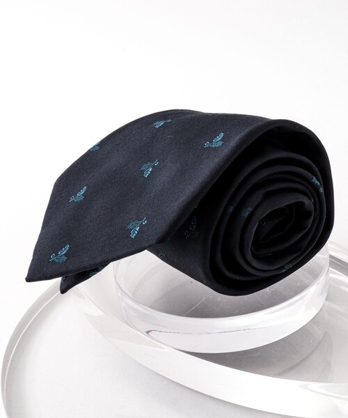 NOLLEY'S（ノーリーズ） ネクタイ 西陣リーフフライドットネクタイ