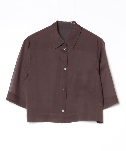 beauty&youth ブラウンxs BEAUTY＆YOUTH UNITED ARROWS 半袖シャツ - ブラウン レディース