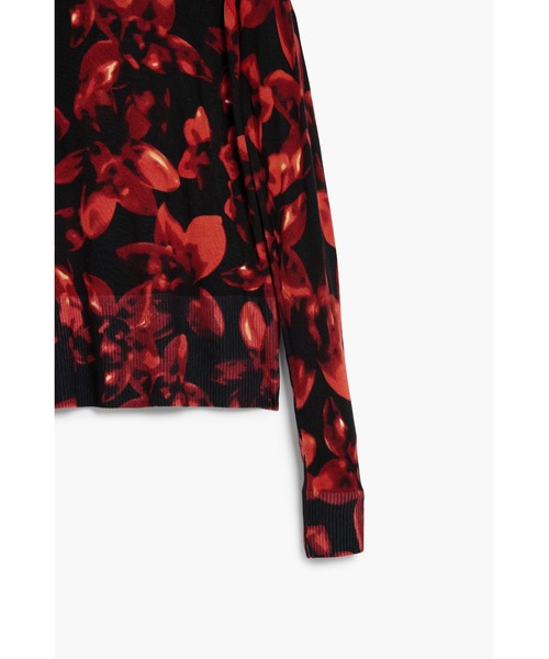 Desigual（デシグアル） ニット セーター フラワープリントクルー