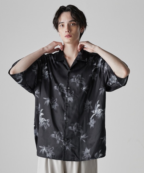 「CLEL」 半袖シャツ M グレー メンズ_画像8