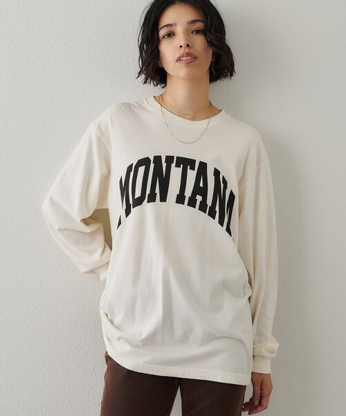 【新品未使用】MONTANAロングTシャツ WhimGazette ウィム Whim Gazette（ウィム ガゼット） tシャツ MONTANAロングTシャツ