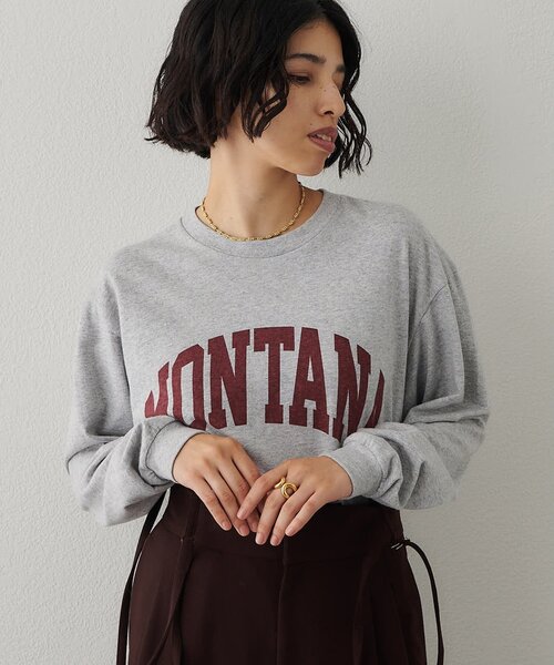 Whim Gazette（ウィム ガゼット） tシャツ MONTANAロングTシャツ