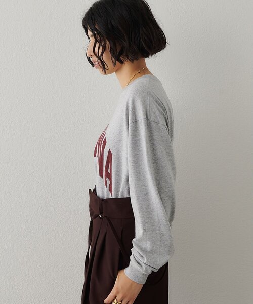 Whim Gazette（ウィム ガゼット） tシャツ MONTANAロングTシャツ