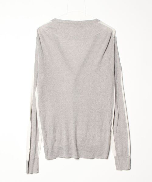 「ONES STROKE」 ニットカーディガン 4 ホワイト メンズ_画像2