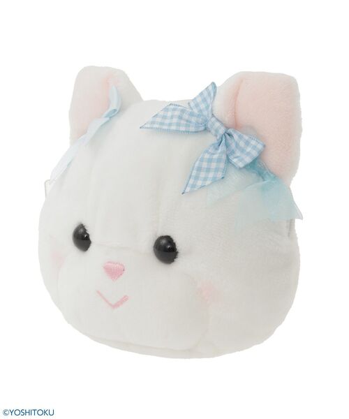 Maison de FLEUR（メゾンドフルール） ポーチ クリーミーねこフェイス