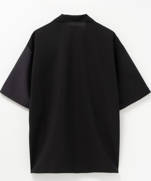 「URBAN COLLECTION」 半袖シャツ S ブラック メンズ_画像2