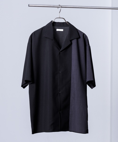 「URBAN COLLECTION」 半袖シャツ S ブラック メンズ_画像8