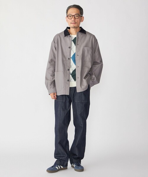 SHIPS（シップス） シャツ SHIPS:「手洗い可能」ライト ネル