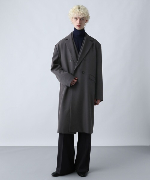 HARE（ハレ） チェスターコート コート 「SET UP対応」ポリエステル