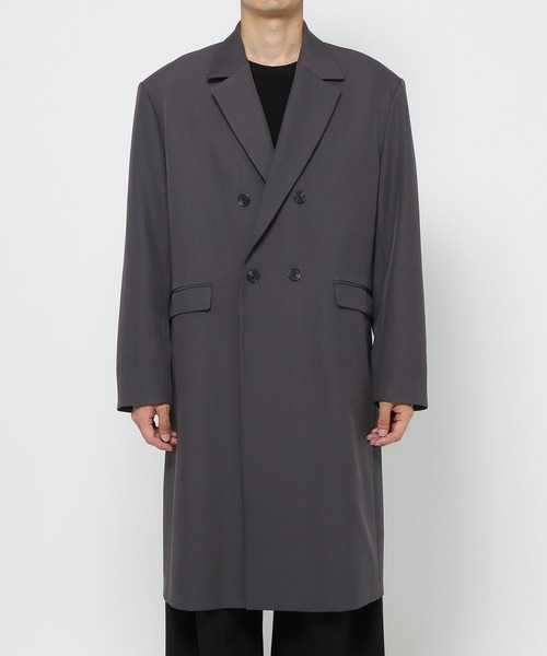 希少 HARE チェスターコート 完売品 HARE（ハレ） チェスターコート コート 「SET UP対応」ポリエステル