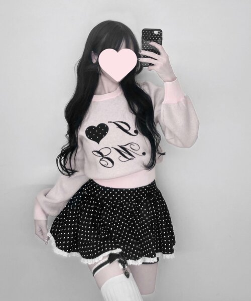 ろみお♥オーダー品 OLIVE des OLIVE（オリーブデオリーブ） ポロシャツ ポロ 「インフル