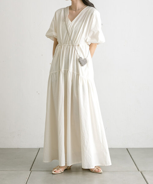 「mystic」 半袖ワンピース 1 ピンク レディース_画像2