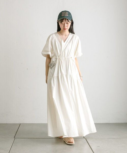 「mystic」 半袖ワンピース 1 ピンク レディース_画像8