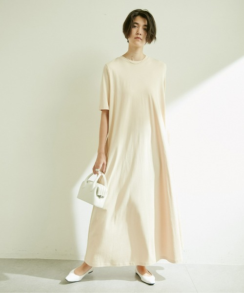 「GALLARDAGALANTE」 半袖ワンピース S グリーン レディース_画像2