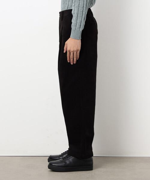 COMME CA ISM（コムサイズム） パンツ コーデュロイ ワンタック ワイド