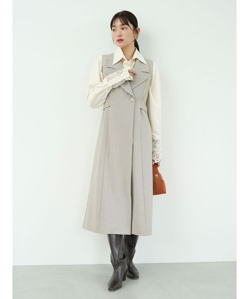 LAGUNAMOON（ラグナムーン） ワンピース メタルボタンテーラード