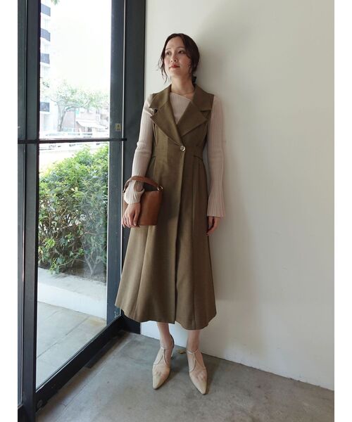 【新品•未使用】ラグナムーン　メタルボタンテーラードジャンパースカートM メタルボタンテーラードジャンパースカート｜ラグナムーンの通販