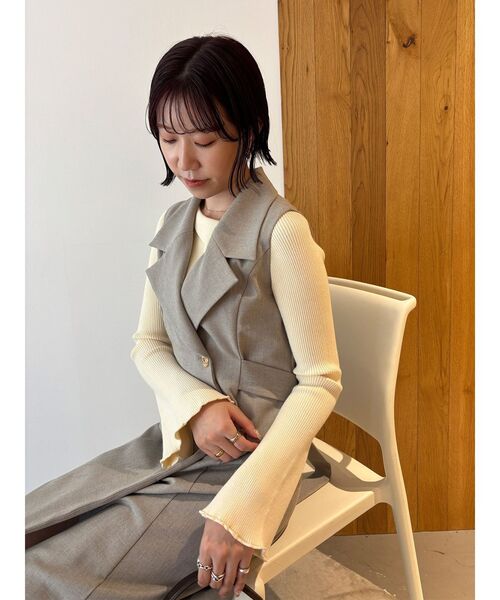 LAGUNAMOON（ラグナムーン） ワンピース メタルボタンテーラード