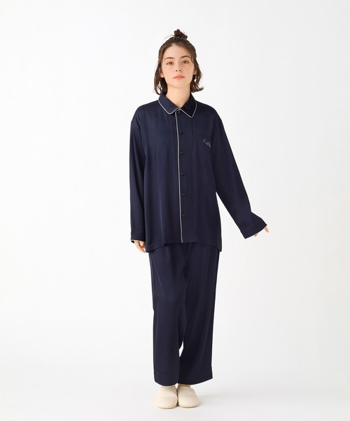 KID BLUE（キッドブルー） パジャマ ルームウェア -プレミアムサテン