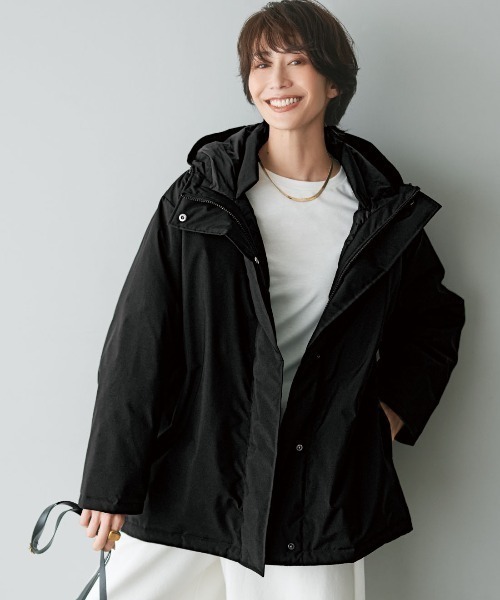 IEDIT（イディット） ダウンコート ダウンジャケット ステッチレスで