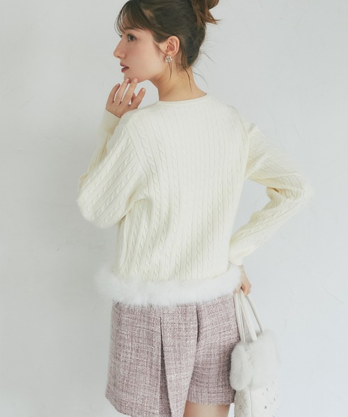 tocco closet（トッコ クローゼット） ニット セーター ケーブル