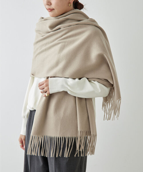 「GALLARDAGALANTE」 ストール FREE オフホワイト レディース_画像5