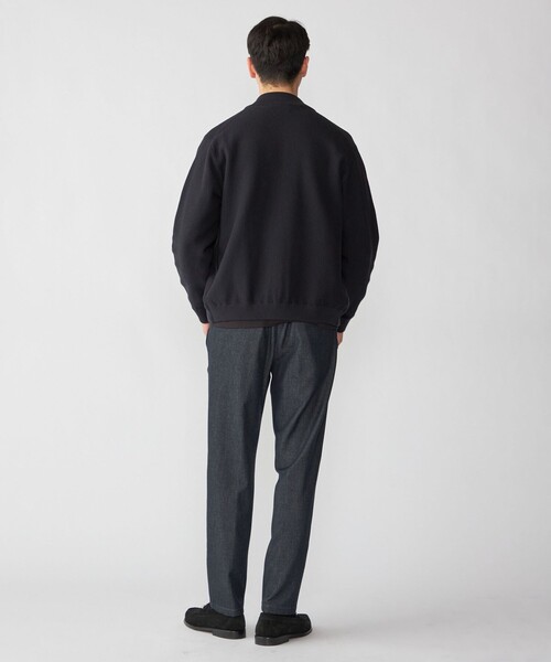 SHIPS（シップス） スラックス SHIPS: スリム ストレッチ ピンタック