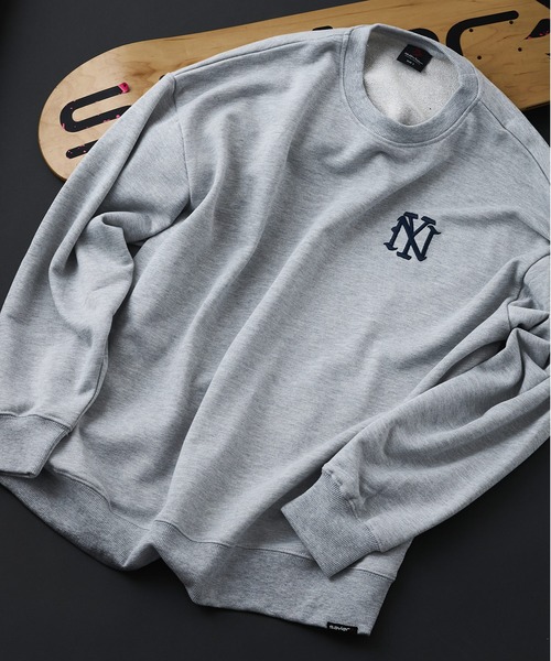 【SAVIER：サビアー】NY ロゴ刺繍 スウェットパンツ【セットアップ可能】 main image 0