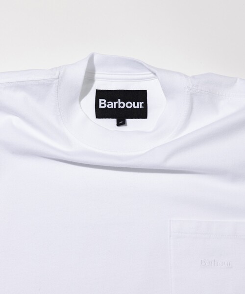 「Barbour」 半袖Tシャツ 40 ホワイト メンズ_画像4