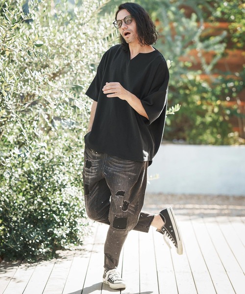 「CAMBIO」 半袖Tシャツ S ホワイト メンズ_画像5