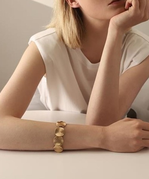 「Forcement」 バングル ONESIZE ゴールド レディース_画像2