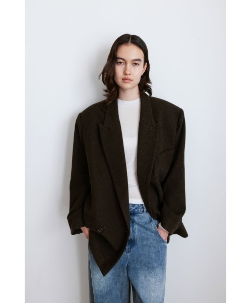Studio Doe コート アウター Studio Doe Gender Free Wool Twill