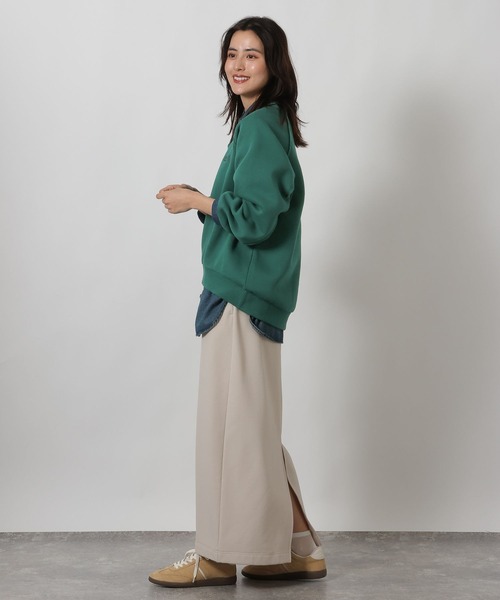 LAKOLE（ラコレ） トレーナー スウェット 裏起毛刺繍ロゴスウェット