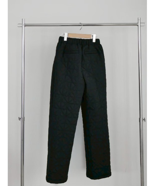 TRUNC パンツ Quilting Straight Pants / キルティングストレート