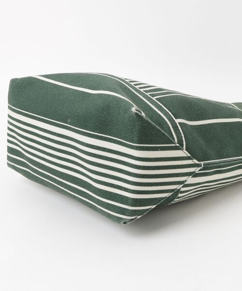 「NOMADIS」 ストライプ柄ハンドバッグ - グリーン レディース_画像3