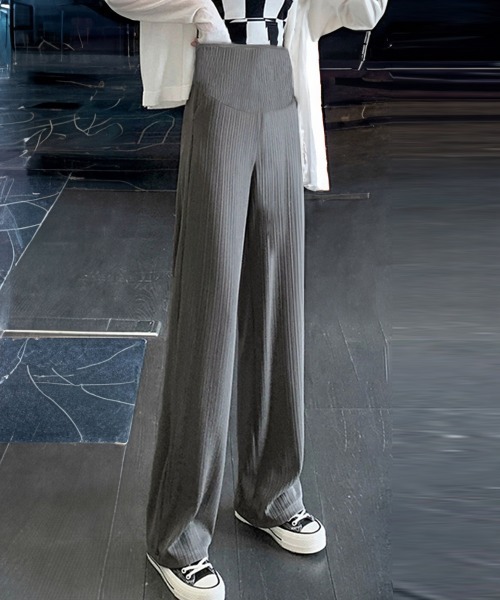 「Miniministore」 スラックス X-LARGE ダークグレー レディース_画像5