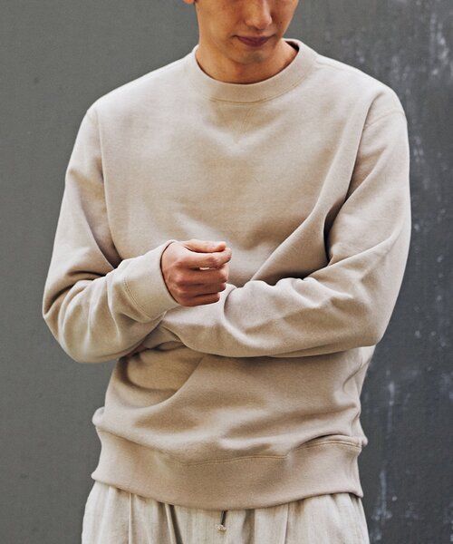 LOOPWHEELER（ループウィラー） 長袖Tシャツ X-LARGE ベージュ メンズ