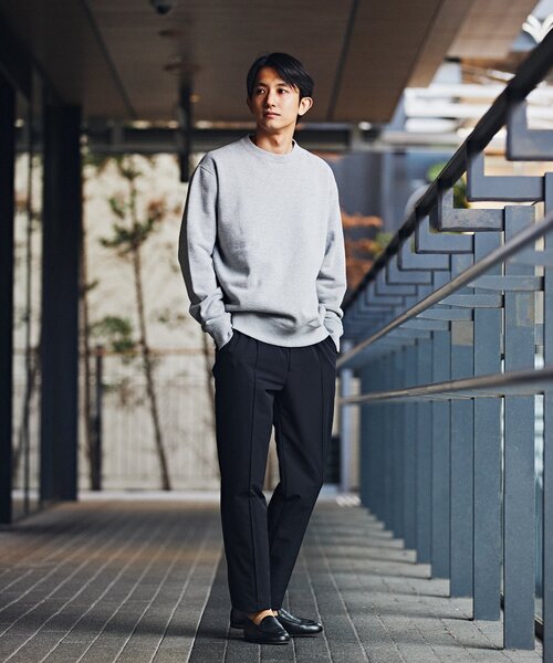 「LOOPWHEELER」 長袖Tシャツ X-LARGE ベージュ メンズ_画像2