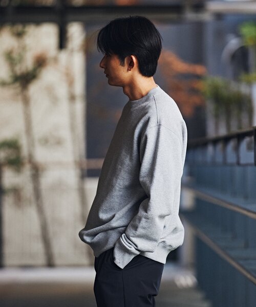 「LOOPWHEELER」 長袖Tシャツ X-LARGE ベージュ メンズ_画像6