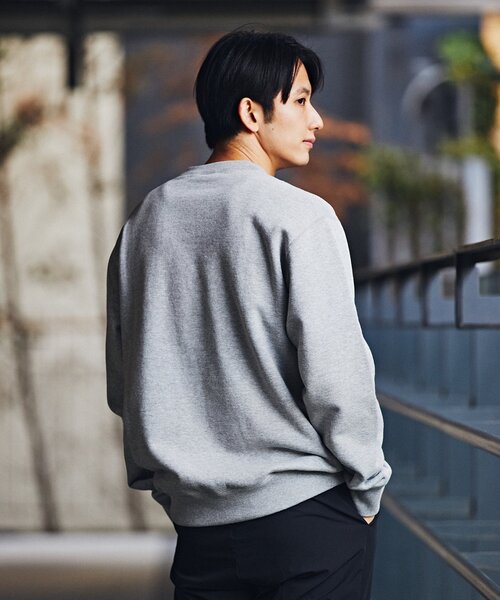 「LOOPWHEELER」 長袖Tシャツ X-LARGE ベージュ メンズ_画像7