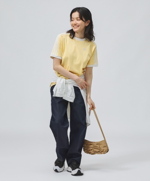 adidas（アディダス） ワイドパンツ ジーンズ デニム デニムパンツ