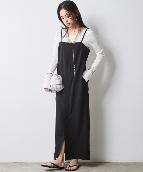 CHIC STYLE（シックスタイル） ワンピース 夏 フロントジップ