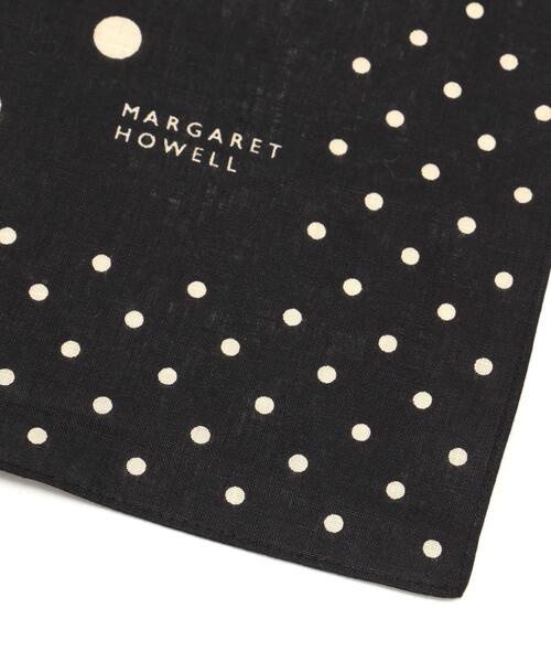 MARGARET HOWELL（マーガレットハウエル） ハンカチ SPOT HANKY