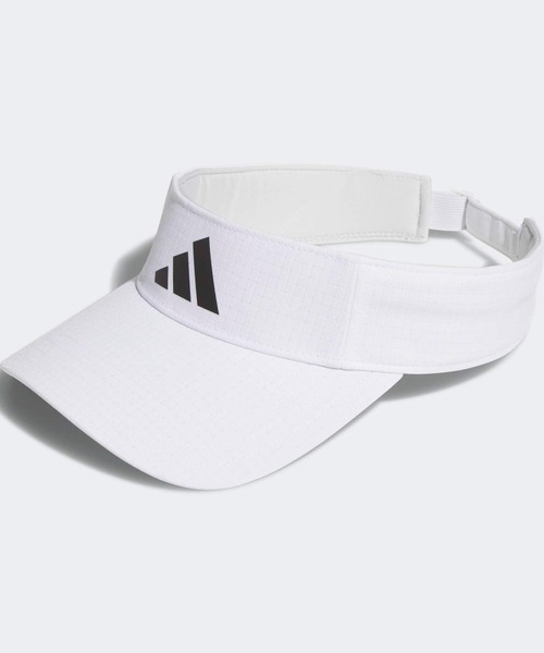 【新品M】 アディダスゴルフ３点セットシャツ&スカート＆サンバイザー adidas（アディダス） サンバイザー ツアー バイザー ヘッドウェア