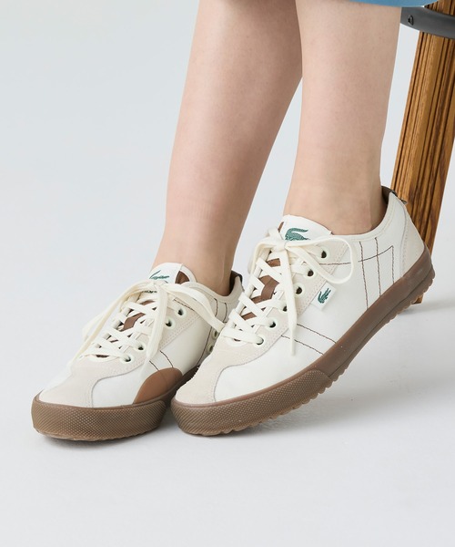 LACOSTE（ラコステ） ローカットスニーカー 22.5cm オフホワイト 