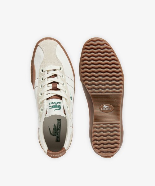 LACOSTE（ラコステ） ローカットスニーカー 22.5cm オフホワイト 