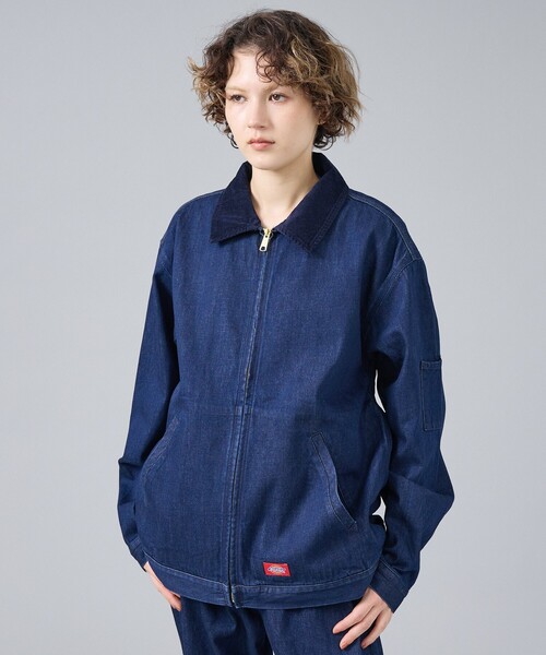 Dickies ジップデニムジャケット Dickies（ディッキーズ） デニムジャケット gジャン 「Dickies