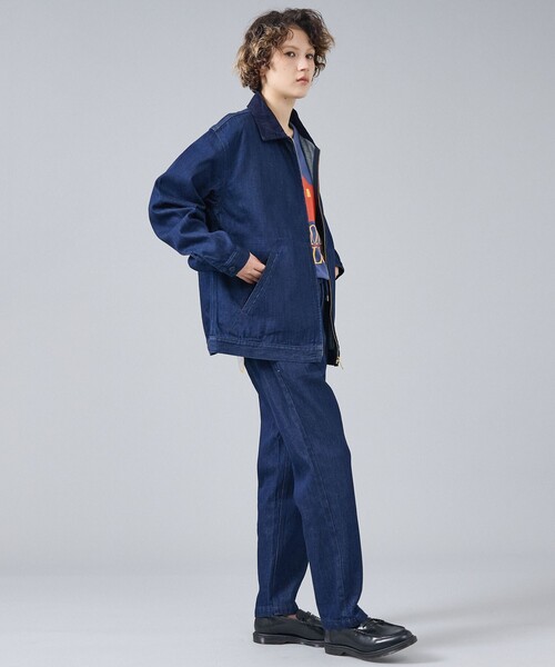Dickies デニムブルー ジャケット L N.HOOLYWOOD - N.HOOLYWOOD COMPILE x Dickies DENIM JACKET / エヌ
