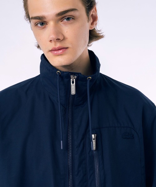 「LACOSTE」 ブルゾン 52 モスグリーン メンズの画像