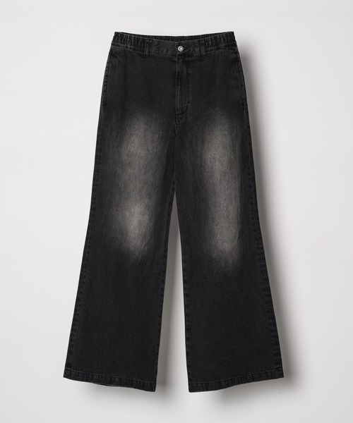 「AIVER」 デニムパンツ SMALL パープル メンズの画像